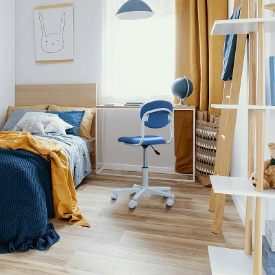 Ella Desk Chair Blue - MiBasics - Image 2