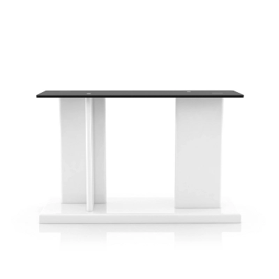 Montreaux Tempered Glass Top Console Table - MiBasics - Image 6