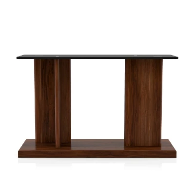 Montreaux Tempered Glass Top Console Table - MiBasics - Image 2