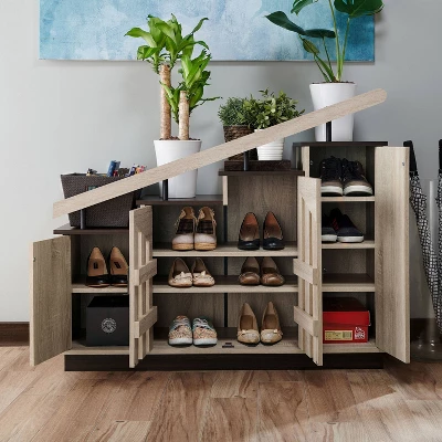 Kelville Shoe Storage Cabinet - MiBasics - Image 5