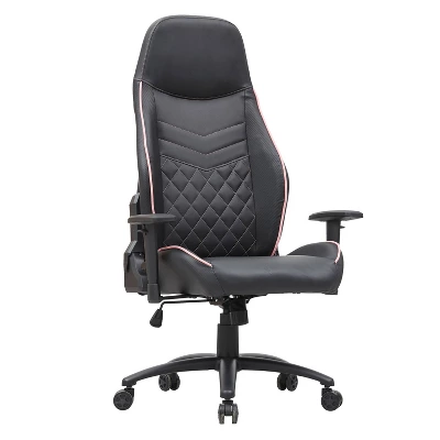 Ansar Diamond Stitched Faux Leather Gaming Chair - MiBasics - Image 8