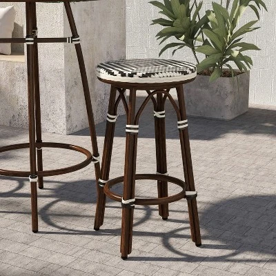 3pc Cuddy Aluminum Counter Height Patio Bistro Set - MiBasics - Image 3
