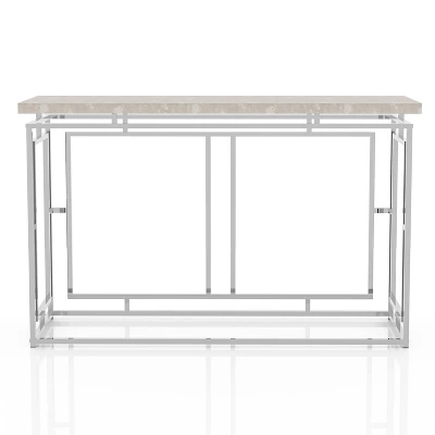 Grullen Faux Marble Top Sofa Table - MiBasics - Image 4