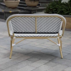 Alertis Patio Wicker Bench - MiBasics