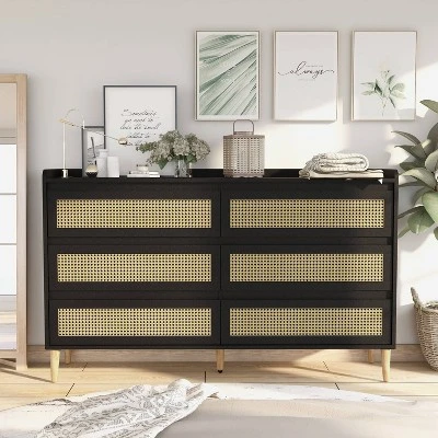 63" Warren 6 Drawer Dresser - MiBasics - Image 3