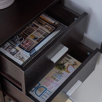 70.75" Julisse 3 Shelf Corner Bookcase - MiBasics - Image 7