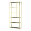 90.5" Suncroft Glass Shelf Accent Bookcase - MiBasics
