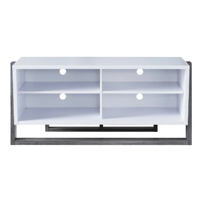 Small Etteridge 4 Shelf TV Stand For TVs Up To 56" - MiBasics - Image 5