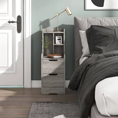 Clumsen Multi Storage Night Stand - MiBasics - Image 2