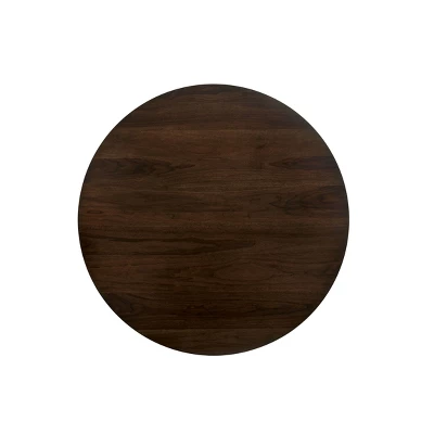 Jenny Round Dining Tables Gray Walnut - MiBasics - Image 2