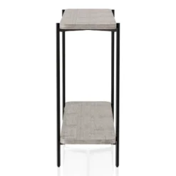 Dunkeld Lower Shelf Sofa Table Sand Black/Light Gray - MiBasics