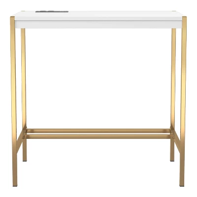 Everbay Writing Desk With Power And USB Plug - MiBasics - Image 12