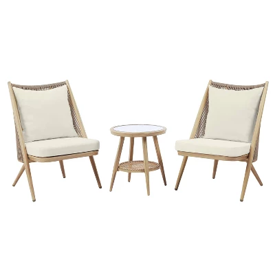 3pc Dirk Patio Chair With Side Table - MiBasics - Image 7