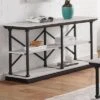 Tullymore Shelf Base Sofa Table - MiBasics
