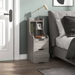 Clumsen Multi Storage Night Stand - MiBasics