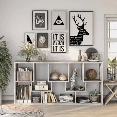 73" Sinekar Versatile Fit Bookcase - MiBasics