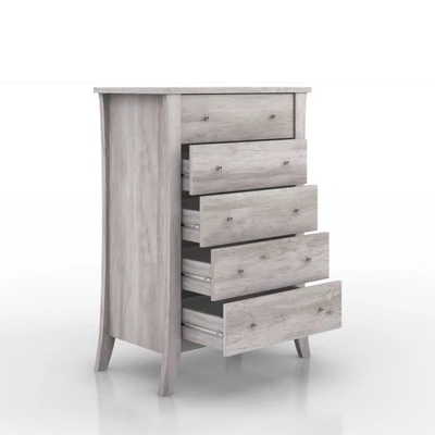 Bysoni 5 Drawer Chest Coastal - MiBasics - Image 16