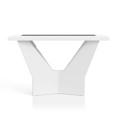 Manke Tempered Glass Top Insert Sofa Table - MiBasics - Image 2