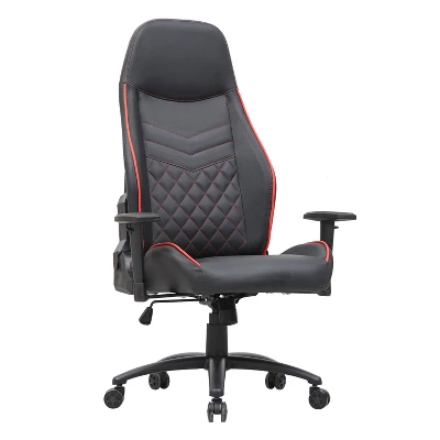 Ansar Diamond Stitched Faux Leather Gaming Chair - MiBasics - Image 9
