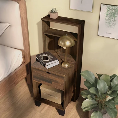 Loreman 1 Drawer Nightstand - MiBasics - Image 9