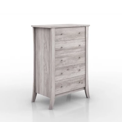 Bysoni 5 Drawer Chest Coastal - MiBasics - Image 18