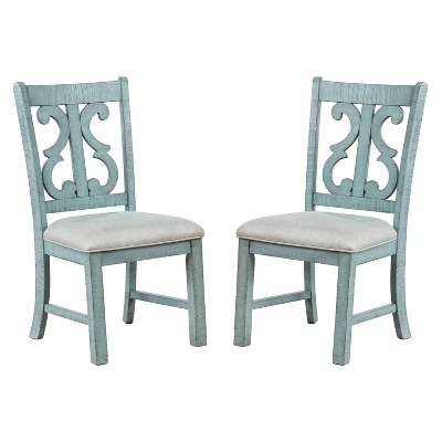 Set Of 2 Lexin Padded Dining Side Chairs - MiBasics - Image 5