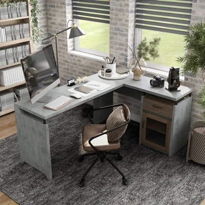 Vadnais L Shaped Desk - MiBasics - Image 2