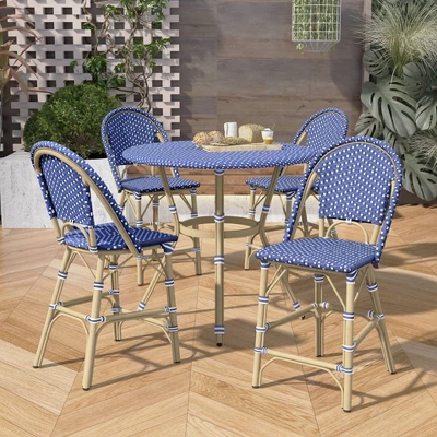Franco 5pc Counter Height Patio Dining Set - MiBasics