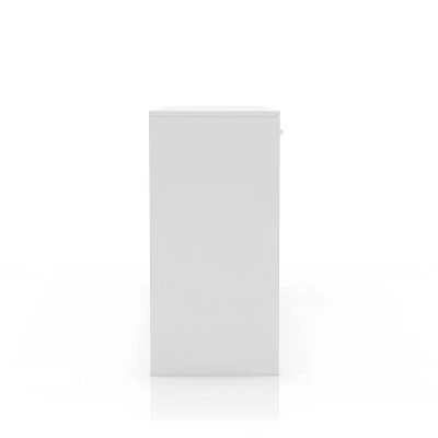 Grayde 3 Drawer Vanity Table Luminous White - MiBasics - Image 5