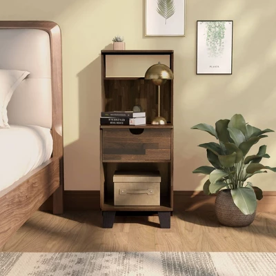 Loreman 1 Drawer Nightstand - MiBasics - Image 8