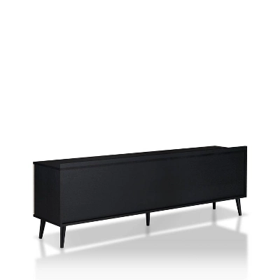 Dominique TV Stand For TVs Up To 78" Black/White Oak - MiBasics - Image 6