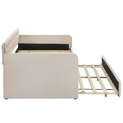 Twin Elyria Contemporary Tufted Daybed - MiBasics - Image 4