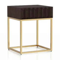 Cilker 1 Drawer Side Table - MiBasics