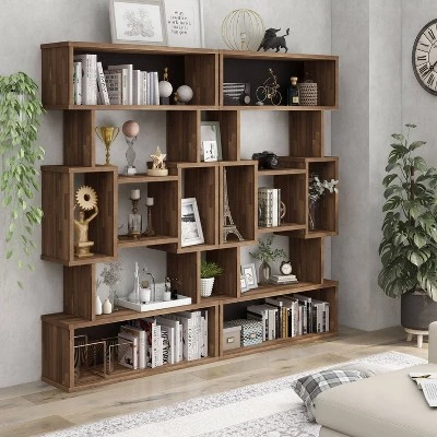 70" Gerron Multi Shelf Bookcase - MiBasics - Image 4