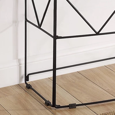 Drixol Rectangle Sofa Table Walnut - MiBasics - Image 3