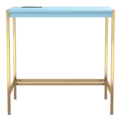 Everbay Writing Desk With Power And USB Plug - MiBasics - Image 8