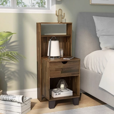 Loreman 1 Drawer Nightstand - MiBasics