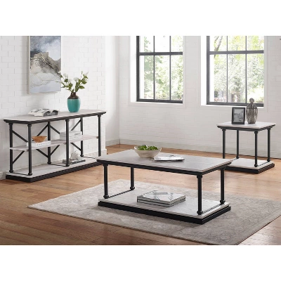 Tullymore Shelf Base Sofa Table - MiBasics - Image 2
