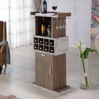 Bluford Mini Bar Chestnut Brown - MiBasics