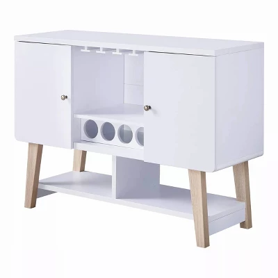Sfax 4 Bottle Buffet Server White - MiBasics - Image 3