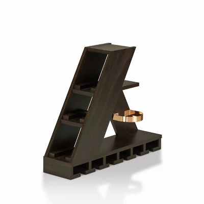 Quinne Compact Wine Rack Wenge - MiBasics - Image 4