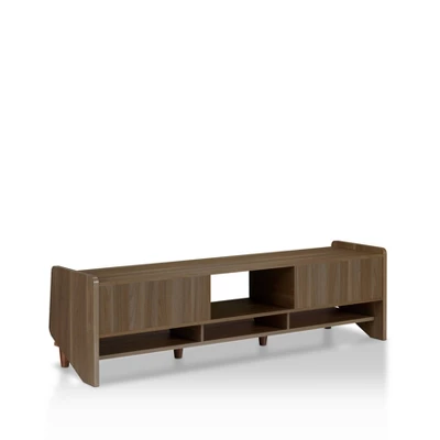 Evan TV Stand For TVs Up To 70" Honey Walnut - MiBasics - Image 3
