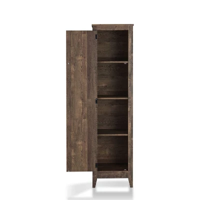 70.86" Doney 4 Shelf Bookcase Oak - MiBasics - Image 2