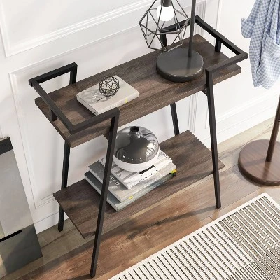 Grovalf Contemporary 1 Shelf Console Table - MiBasics - Image 3