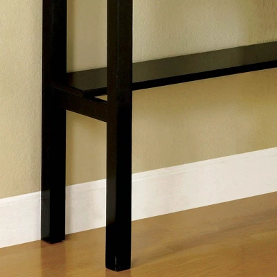 Erona Modern Corner Computer Desk Black - MiBasics - Image 2