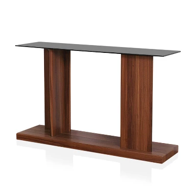 Montreaux Tempered Glass Top Console Table - MiBasics - Image 5