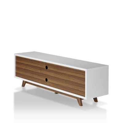 Pentictin 6 Shelf TV Stand For TVs Up To 70" White - MiBasics - Image 6