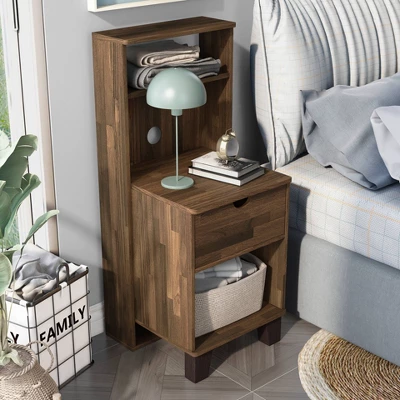 Loreman 1 Drawer Nightstand - MiBasics - Image 5