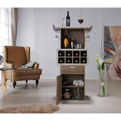 Bluford Mini Bar Chestnut Brown - MiBasics - Image 7