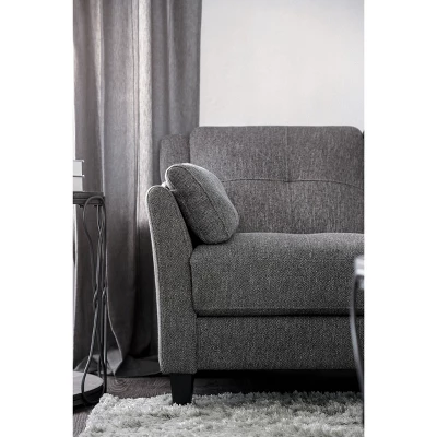 Veldrena Sofa Gray - MiBasics - Image 5